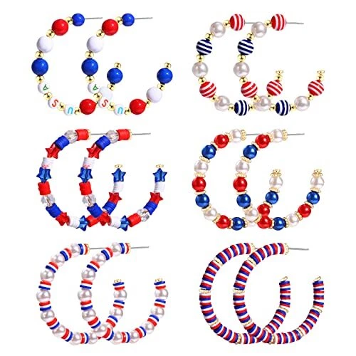 Acrylic Resin Hoop Earrings Leopard Earrings Set for Women Statement Dangle