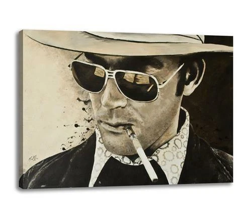 HUNTER S. THOMPSON BB1 CANVAS Wall Art Poster Photo Print 30x20 CANVAS
