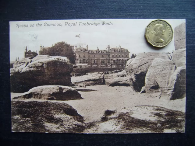 Royal Tunbridge Wells Rocks On The Common Kent Postcard