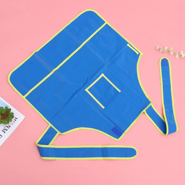 Tablier Enfant Imprimé Queue - Blouse Peinture, Jardinage, Cuisine - Réglable Et Pratique