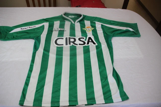 Maillot Officiel Real Betis Orange - Taille L - Ancien Numéro 16 Roque Santa Cruz (état Correct)