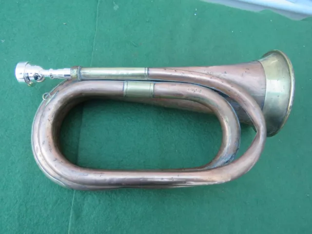 Copper And Brass Bugle With New Mouthpiece