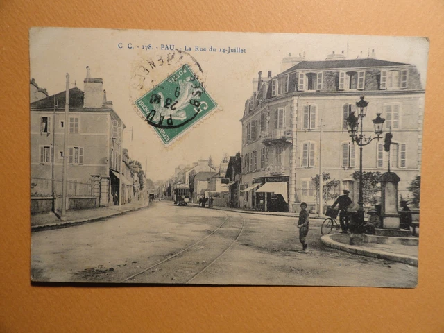 Carte Postale Ancienne (CPA) Lille 14 Juillet 1909 - Rare, Très Bon état, France