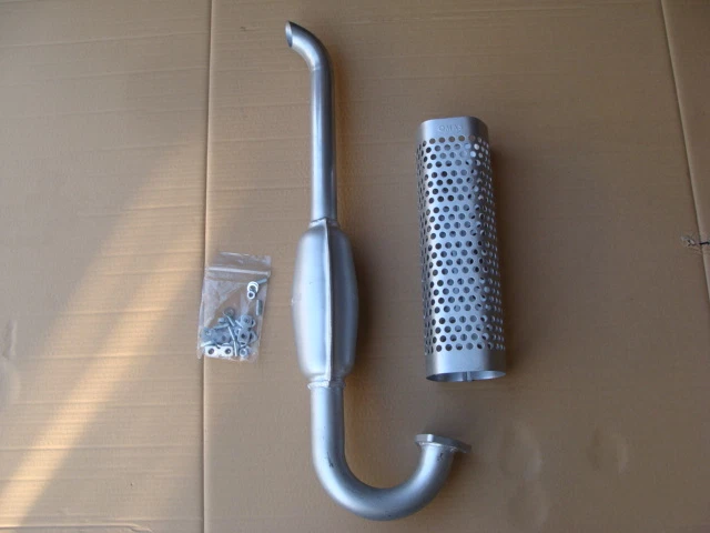 Marmitta completa di terminale scarico HONDA Transalp XL 650V