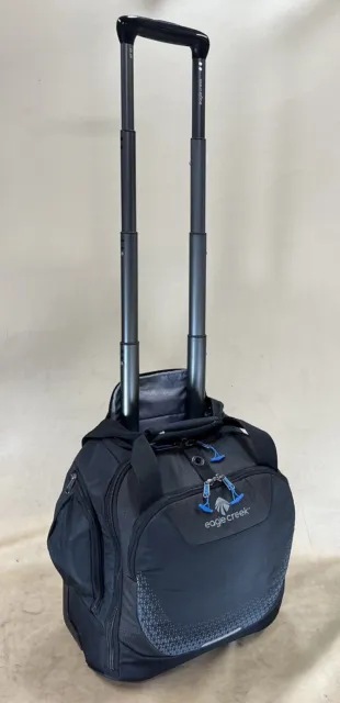 Eagle Creek Expanse Black Compact Wheeled Tote Carry On Rolling Luggage