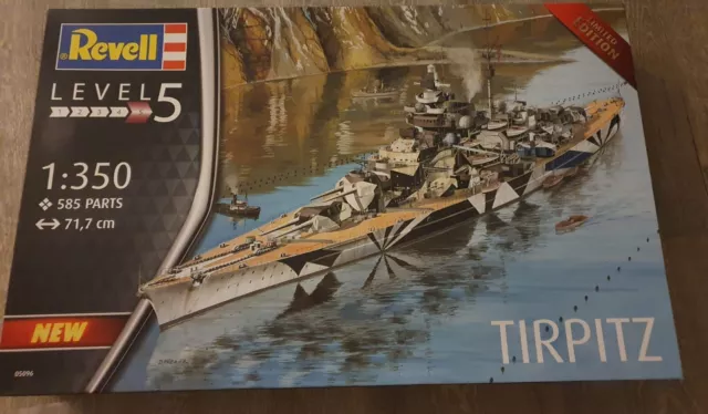 Revell 05096 - 1/350 German Battleship "Tirpitz" Revell - Neu