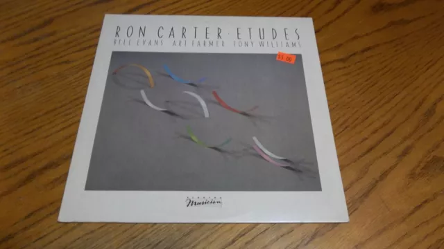 RON CARTER: Etudes BILL EVANS / ART FARMER / TONY WILLIAMS LP VINYL Promotional