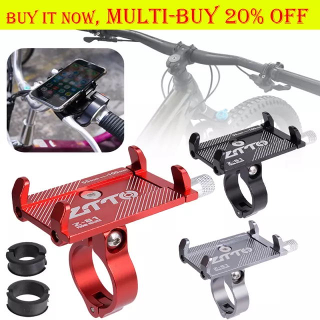 Adjustable Bike Phone Holder Aluminum Alloy for Cycling Bicycle Motorcycle AF