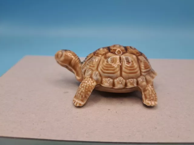 Turtle Wade Porcelain Made in England Figurine Tortoise 3" 3