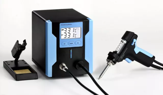 Es1-Lead Free Desoldering Station With Lcd Panel Zd-8915 Blue 110V Usa Plug