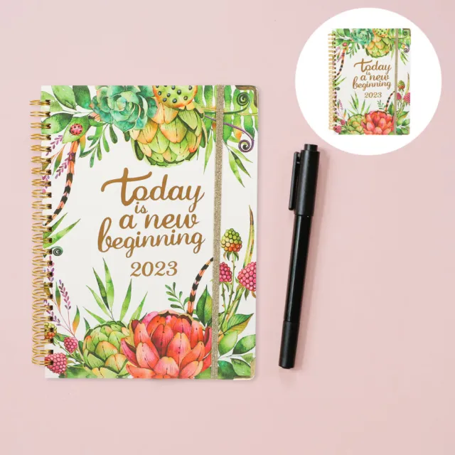 Notepads Stationery Academic Planner 2023 Notebook Portable