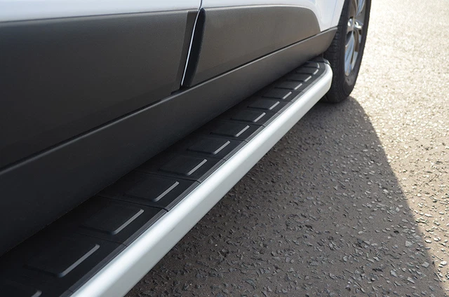 Marchepieds Latéraux Pour Audi Q3 2019-2023 - 2 Pièces - Alliage Aluminium Et ABS - Protection Et Style - Installation Sans Perçage