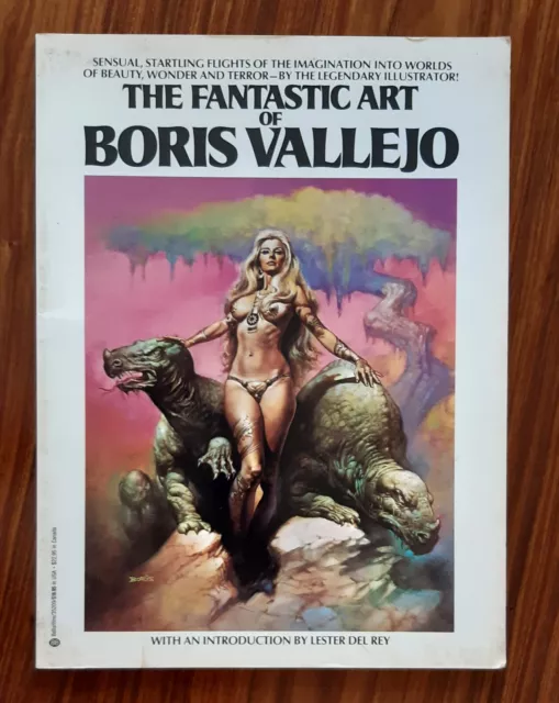 The Fantastic Art of Boris Vallejo by lester del reybalintine books 1978