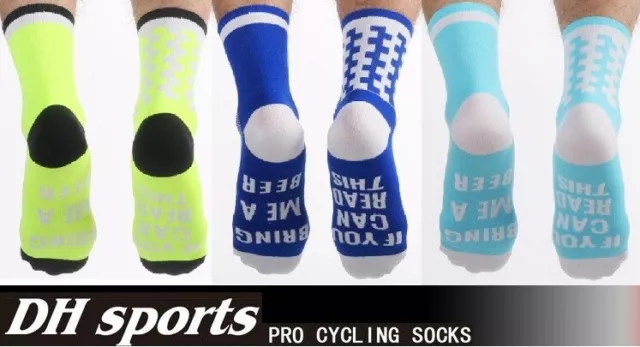 Calcetines Deportivos Ciclismo DHSports Letras