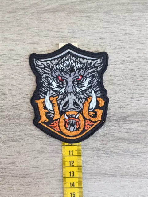 Patch HARLEY DAVIDSON écusson HOG thermocollant biker moto motorcycles 3