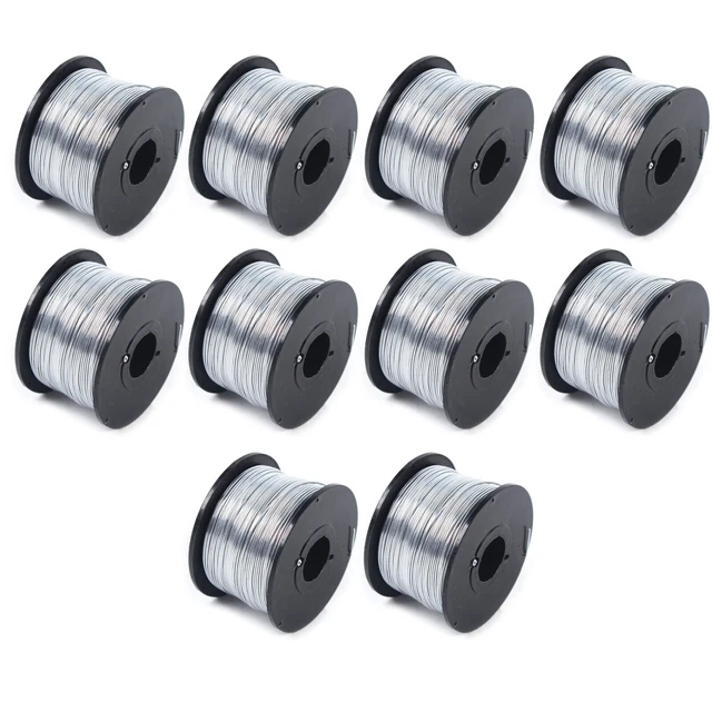 10Pcs Rebar Tier Tying Wire Coil For Automatic Rebar Tying Strapping Machine