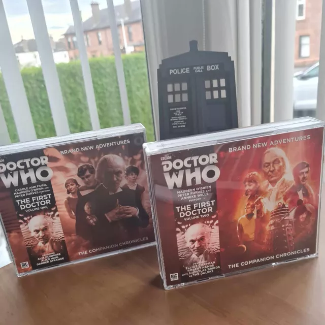 Doctor Who - Big Finish - The 1st Doctor Companion Chronicles  2 x Boxset Bundle