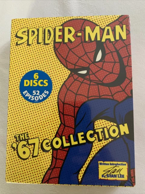 Spider-Man: The 67 Classic Collection (DVD, 2004) Brand New Sealed!