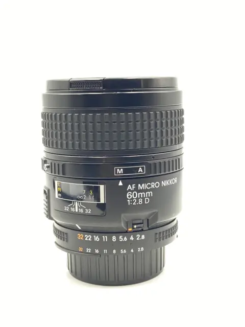 USED Nikon 60mm F2.8 D Micro Lens