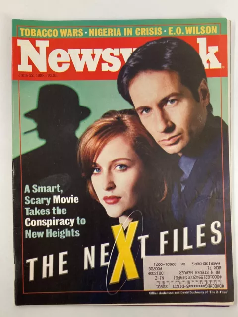 Newsweek Magazine June 22 1998 The X Files Gillian Anderson and David Duchovny