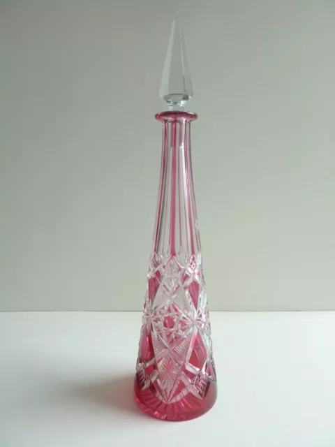 SUPERBE CARAFE DE BACCARAT modèle LAGNY pattern SUPERB DECANTER