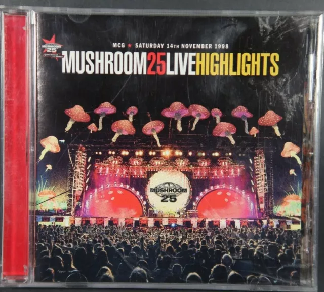 Mushroom 25 Live Highlights - Dannii, Kylie Minogue - CD Sent Tracked  (C481)