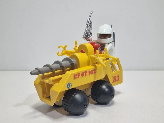 PLAYMOBIL PLAYMOSPACE 3537 Véhicule de forage lunaire Astronaute Navire de... EUR 31,90