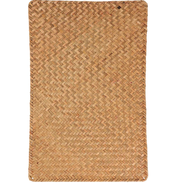 Red Hamper Cestino Rettangolare In Rattan Grigio – 32x23x18 Cm, Con Maniglie, Naturale