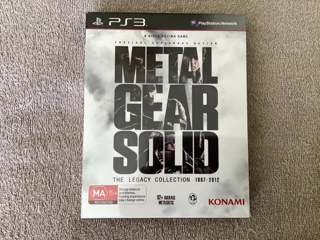 Metal Gear Solid The Legacy Collection - PS3 - Sony PlayStation 3 - Aus Pal
