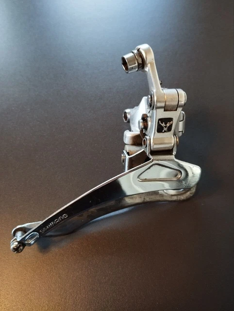 Dérailleur Avant Vintage Shimano Deerhead FD-M700 - 28,6 Mm - 5 Vitesses - Pour VTT - Occasion Fonctionnel