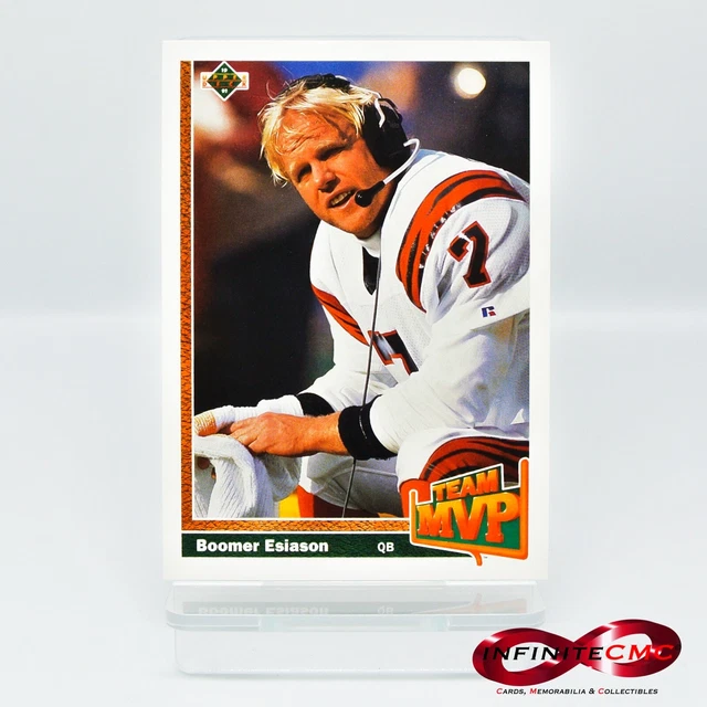 Boomer Esiason - Cincinnati Bengals #454 Team MVP Upper Deck 1991