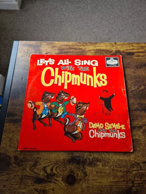 David Seville / The Chipmunks - Let's All Sing With The Chipmunks - UK - 1959