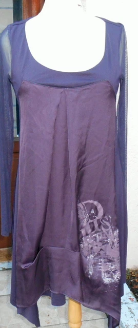 Robe LMV La Mode Est À Vous Modèle Zenith - Taille 38/40 - Prune - Neuf Sans étiquettes