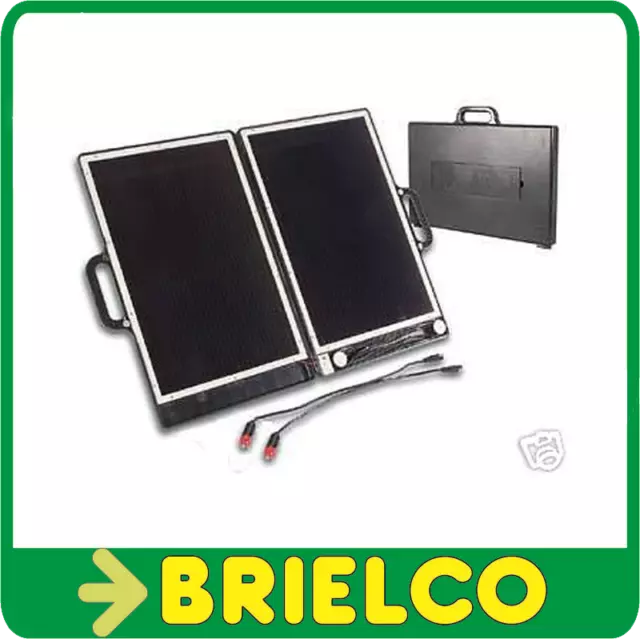 Placa Solar Maletin Plegable Transporte Panel 13W Sol8 Bd1785