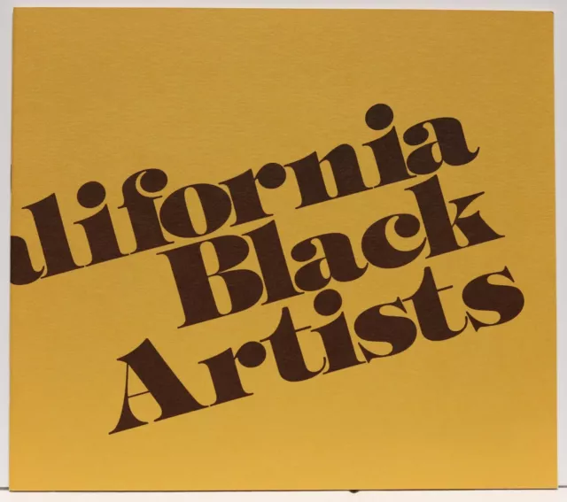 California Black Artists, Studio Museum in Harlem 1977 African American Art