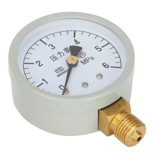 (Pressure Gage)Three Way Refrigeration Valve Liquid Pressure Gauge Quakeproof SD