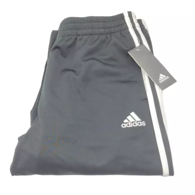 Adidas Boys Black Athletic Pants Iconic Tricot Jogger AK5415P Size L 14 16+ NWT