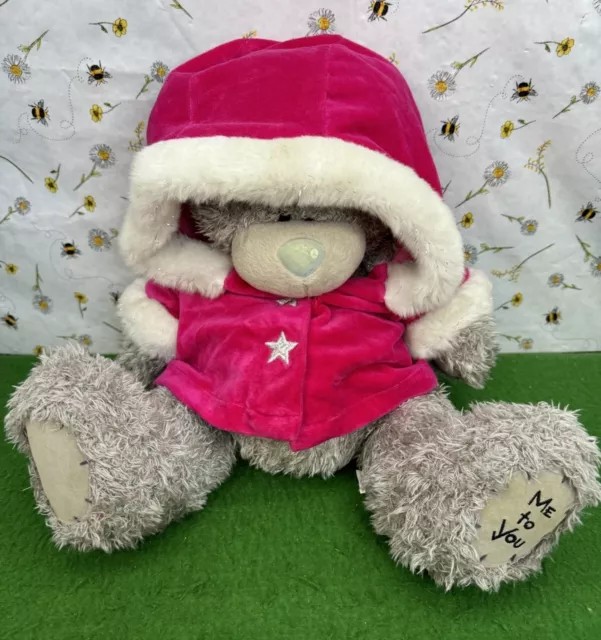 Me To You Tatty Teddy Vintage Carte Blanche Winter Red Star Hoodie 12” Cute Rare 3