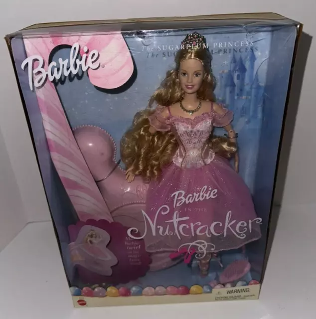 Barbie in The Nutcracker The Sugarplum Princess Doll 2001 Mattel 50791 NEW