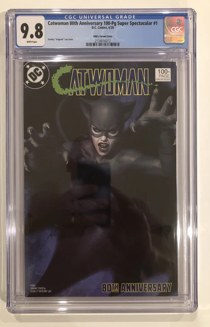 Catwoman 80th Anniversary 100-Pg Super Spectacular #1 CGC 9.8 Artgern Lau