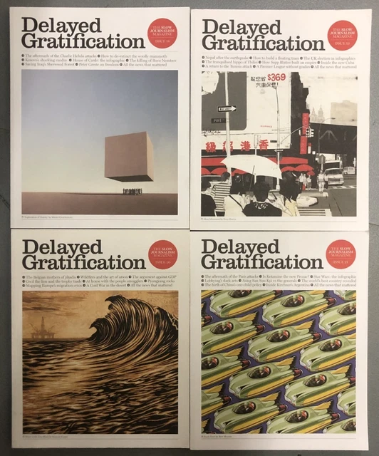 DELAYED GRATIFICATION MAGAZINE - January to December 2015 Issues 18, 19 ...