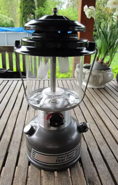 Coleman Powerhouse - Starklichtlampe - 295A Dual Fuel LATERNE / Sturmleuchte