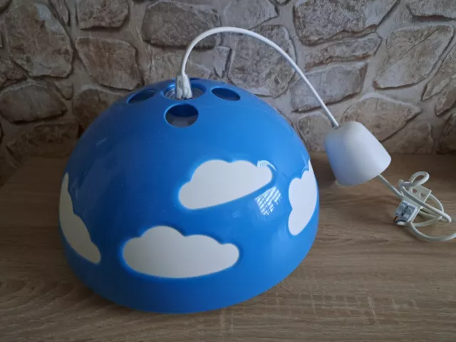 IKEA SKOJIG Hängeleuchte Kinderzimmerlampe Wolke, sehr guter Zustand