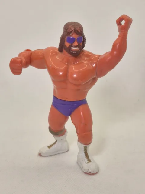 Figurines vintage catcheur Macho Man WWE WWF HASBRO 1991 Titan sport