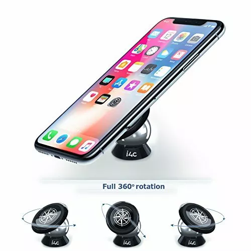 360° Super Magnetic Car Mount for Effortless Dashboard Rotation Fits All Phones