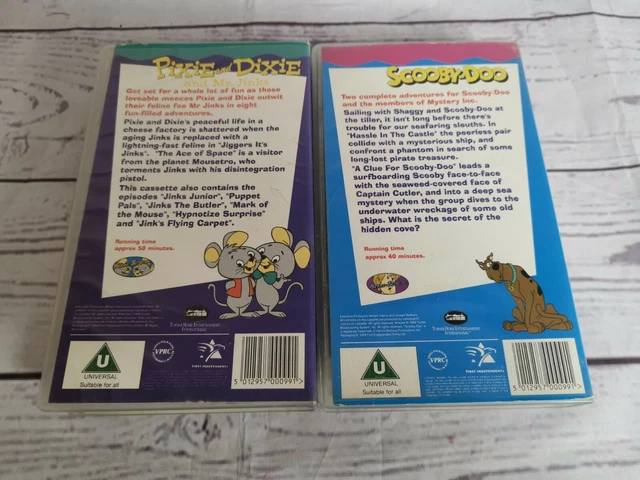 OLD HANNA BARBERA VHS Tapes Cartoons Scoody Doo And Pixie N Dixie 20 OLD HANNA BARBERA VHS Tapes Cartoons Scoody Doo And Pixie N Dixie 20
