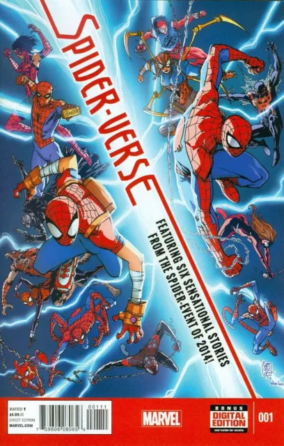 SPIDER-VERSE 1 (2014) NM FIRST PRINT MARVEL COMICS Spider-Man Miles Morales 🔑