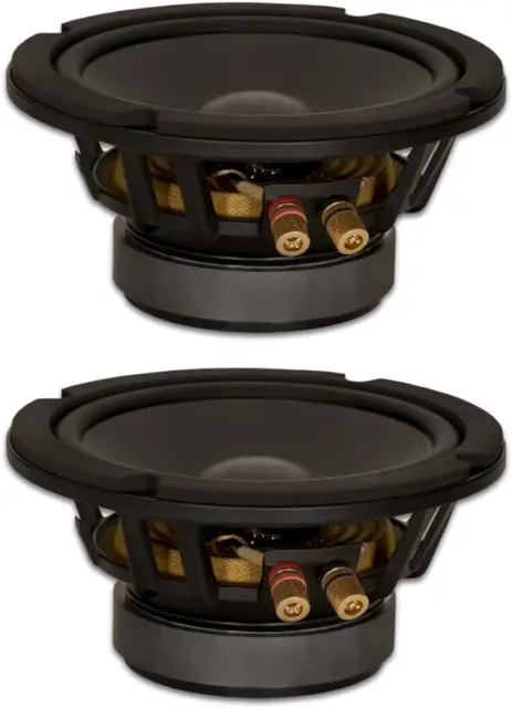 Stage Subwoofer, Heavy Duty 8Ohm 6.5" Woofers 280 Watts Each 2 Speaker Set (GW-6