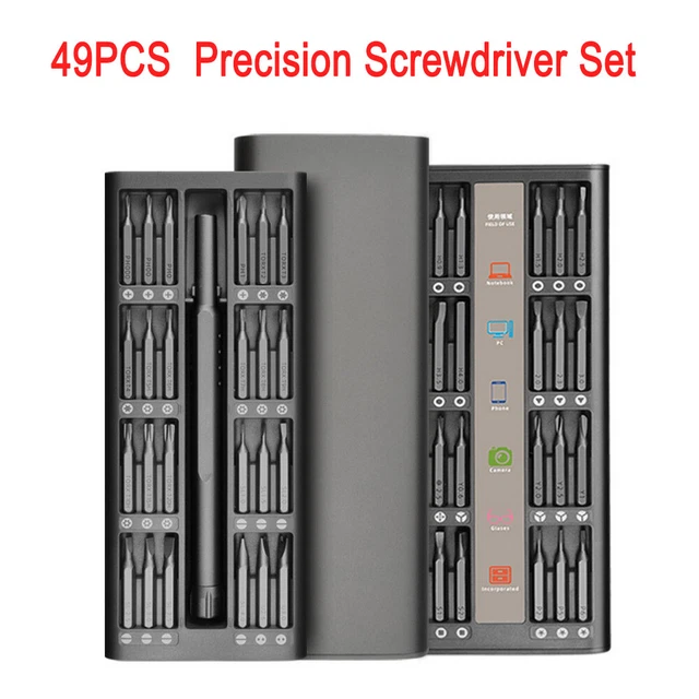49 In1 Precision Screwdriver Set For Phone Tablet PC Electronic Maintenance