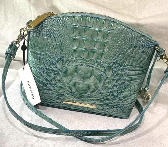 Brahmin Mini Duxbury Seafoam Melbourne NWT 3